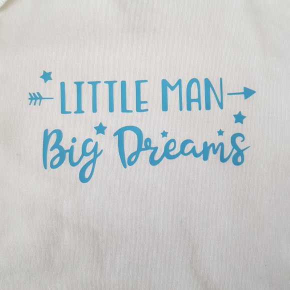 "Little Man, Big Dreams" Bodysuit - Picture 2 of 8